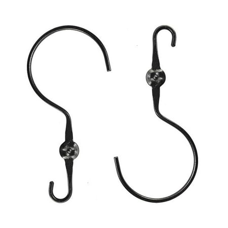 

ACHLA Designs SEL-03-2 12 in. Extender with Wide Hook Black - Pack of 2