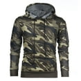 thumbnail image 4 of LWavelet Mens Casual Camouflage Pullover Hoodie Long Sleeve Drawstring Hooded Sweatshirt with Pocket for Outdoor Sports, 4 of 5