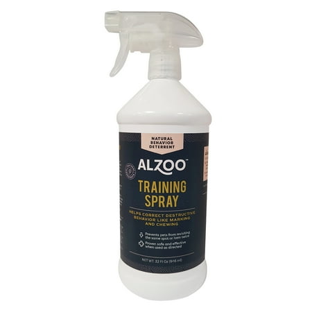 UPC: 3420900123932 | ALZOO Training Spray Natural Behavior Deterrent 32 oz.