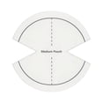 thumbnail image 1 of CEHVOM Cute Beetles Pouch Template DIY Handbag Making Template Ruler Sewing Ruler Clearance, 1 of 1