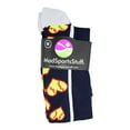thumbnail image 2 of Love Softball Socks with Hearts Over the Calf (Navy/White, Medium), 2 of 2