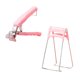 thumbnail image 1 of Juego de platos de cocina JM pinza para cuenco soporte con clip para olla color rosa, 1 of 8