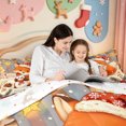 thumbnail image 4 of Manfei Western Xmas Festive Twin Comforter Sets,Elegant Christmas Animals Bedding Set,Xmas Reversible,2-Piece,1 Comforter and 1 Pillowcase, 4 of 7