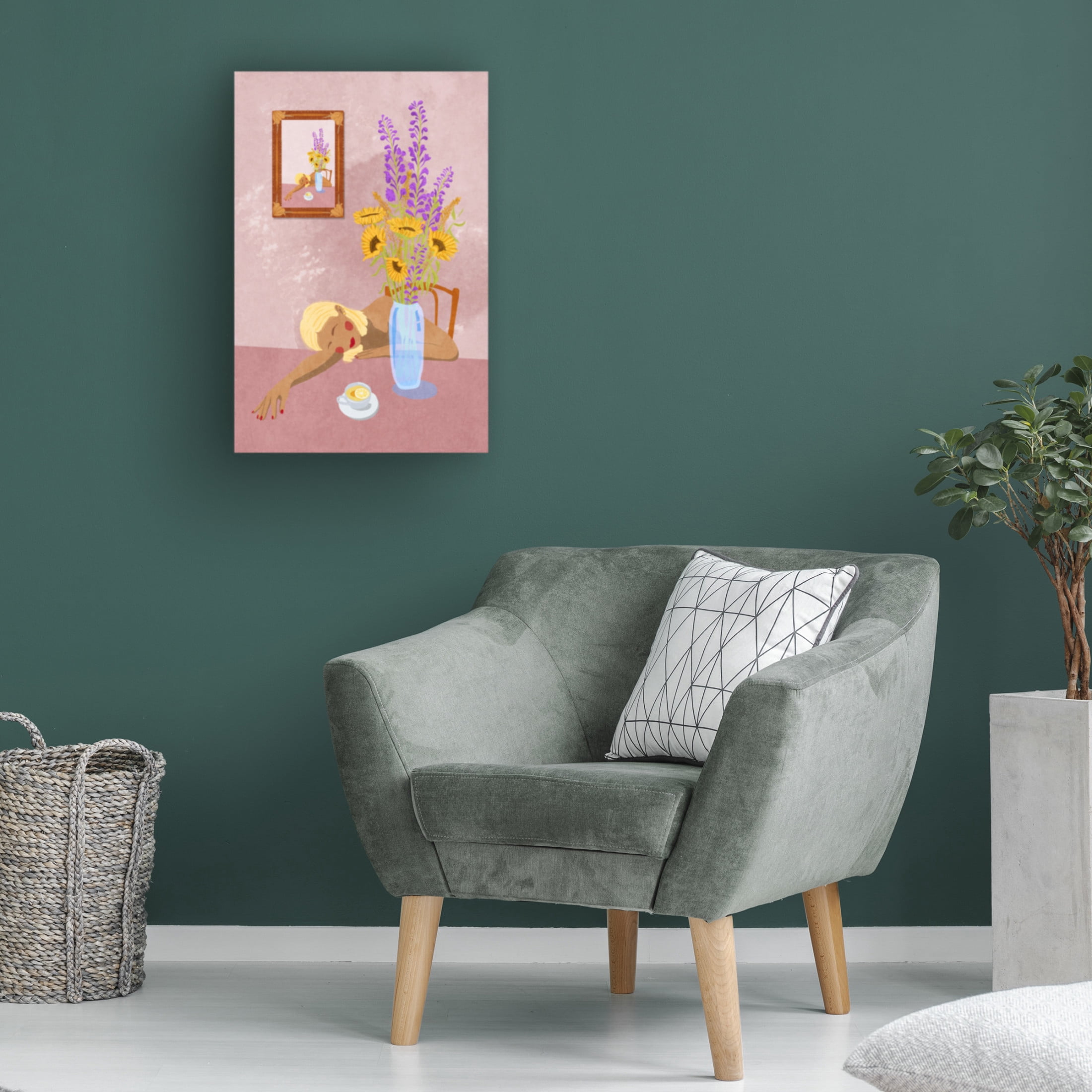 Trademark Fine Art Raissa Oltmanns Day dream 2 Canvas Wall Art