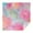 Colorful Floral Watercolor, variant on Colorful Galaxy Pattern Square Tablecloth,Waterproof Square Table Cover,Wipeable Spillproof Washable Table Cover for Home Kitchen Party Decor 42"X42"(107x107cm)