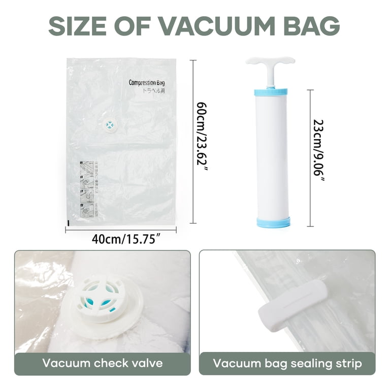 Sycnb Travel Duffel Bag With Vacuum Storage And Hand Pump photo 2