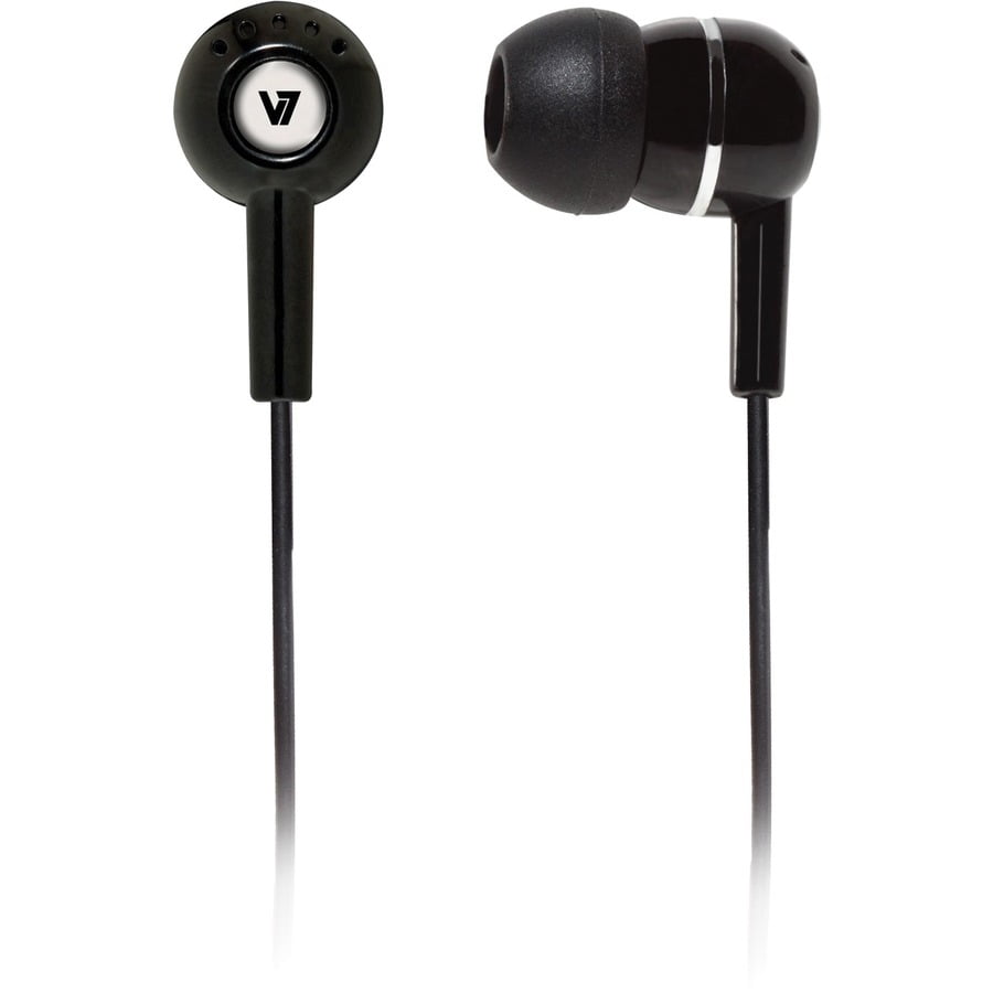 V7 Earbuds Black, HA100