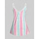 thumbnail image 2 of Top Cami de Talla Grande de Color Degradado Rosegal  Camisetas sin mangas de talla grande, 2 of 5