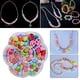 thumbnail image 4 of Pulsera de cuentas para niños,Kit de cuentas de bricolaje para hacer joyas para niños,Manualidades para collares y pulseras para niños con cuentas acrílicas,Niñas haciendo manualidades con, 4 of 8