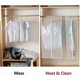 thumbnail image 3 of Extra Large Garment Bag (XL 60 x 50 x 120 cm) - Long Life Storage of Jacket, Coat, Dress, Suit, Dust Protection - Transparent -, 3 of 5