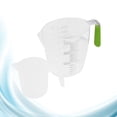 thumbnail image 3 of KAKOWELY 1pc Plastic Measuring Cups with Scale Portable Handle Spout Kitchen Gadget (900ML),5.71"X5.51"X3.54", 3 of 5