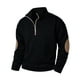 thumbnail image 1 of pstuiky camisas de manga larga para hombre, Sudadera con cremallera y cuello alto de manga larga de color liso para hombre camisetas de hombre xl, 1 of 4