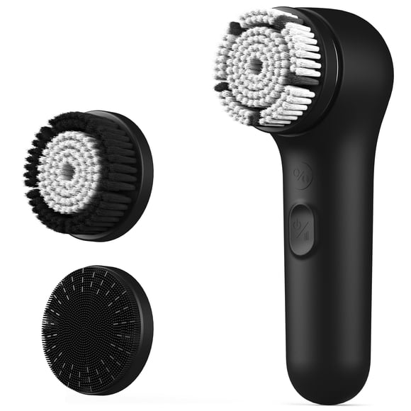 Face Scrubber, NÃ¥graCoola 3.0 Facial Cleansing Brush, Waterproof & Rechargeable Face Scrub Brush for Men&Women, Electric Facial Exfoliator with 3
