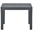 thumbnail image 2 of vidaXL Garden Benches 2 pcs Anthracite Plastic, 2 of 4