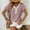 Red, variant on Women's Tops Short Sleeve Striped Button V-Neck Knitted Sweater Shirts Trendy Cute Dressy Casual Loose Fit Pullover Blouses