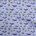 thumbnail image 1 of oneOone Georgette Viscose Medium Purple Fabric Beach Diy Clothing Quilting Fabric Print Fabric By Yard 42 Inch Wide, 1 of 4