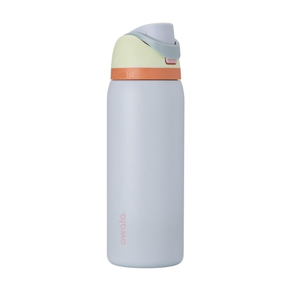 Owala FreeSip Insulated Stainless Steel Water Bottle with Straw for Sports, Travel, and School BPA-Free Sports Water Bottle, 32 oz, Beach House