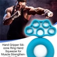 thumbnail image 3 of Soidarity Juego de anillos de silicona con pinza manual, exprimidor de mano para fortalecer los músculos, herramienta de entrenamiento de dedos de Ropa Deportiva, Zapatos Soidarity OD009147-00, 3 of 6