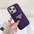 thumbnail image 1 of Funda De Silicona De Lujo 3D Prada Logo INS Coreano Deluxe Mate TPU Para iPhone 14Pro Max 11 13 12 Pro 14 Plus A Prueba De Golpes, 1 of 4