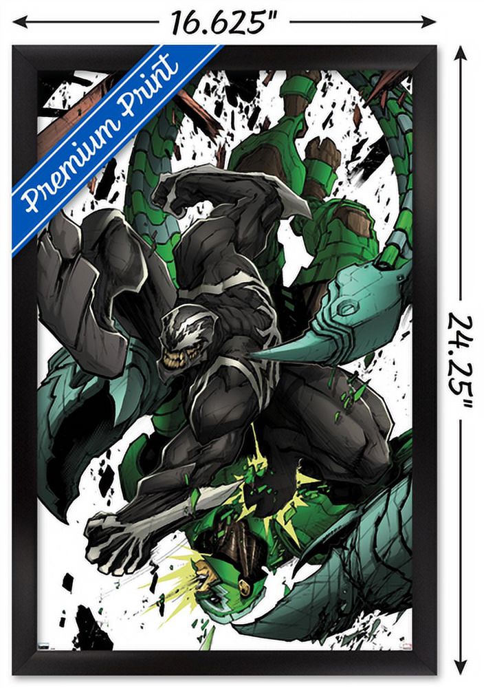 Marvel Comics - Scorpion - Venom #4 Wall Poster, 14.725" x 22.375", Framed