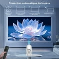 thumbnail image 4 of Salange Mini Projector with WiFi and Bluetooth, 4K 1080P Supported, Native 720p HD, Auto Keystone Correction, Short Throw Outdoor Movie Projector, 4 of 7