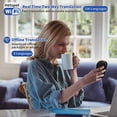 thumbnail image 3 of Accuracy Smart Language Translator Device, Real Time Traductor,Online/Offline,Chatgpt/Recording/Photo Instant Translator for Business Travel Learning-Black, 3 of 10