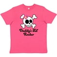 thumbnail image 3 of Inktastic Daddy's Little Rocker Skull Youth T-Shirt, 3 of 5