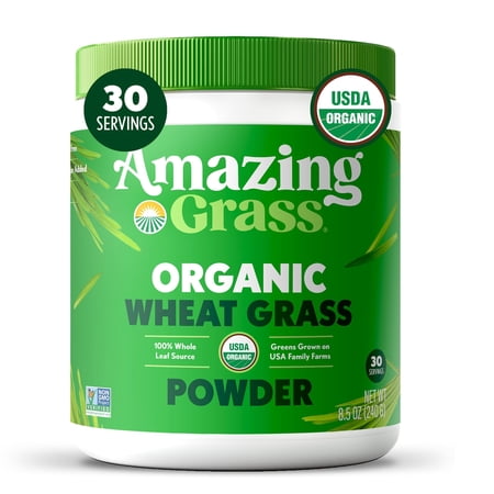 Amazing Grass, Organic Wheat Grass, 8.5 oz, 30 Servings
