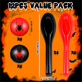 thumbnail image 3 of Juego Halloween Spoon Race JellyArch, 24 unidades, rojo y negro, 3 of 4