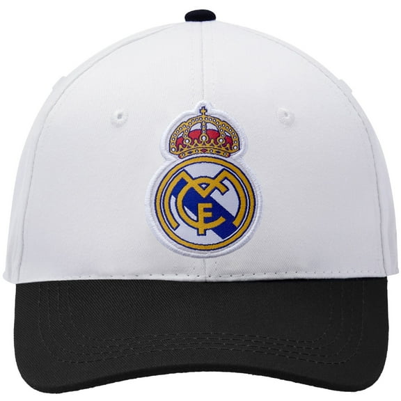 Icon Sports 2024 Real Madrid Official Licensed Soccer Cap - White Logo