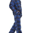 thumbnail image 2 of Kolipajam Men's 100% Cotton Flannel Pajama Set Yarn Dyed Pjs for Men Bottom with Pockets M, 2 of 5