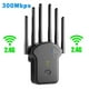 thumbnail image 5 of [Estándar Europeo 300 Mbps] [U13] Repetidor Inalámbrico 300 Mbps/1200 Mbps Amplificador Señal Doble Banda 2 4G 5G Extensor Extensor Amplificador Enrutador Doméstico, 5 of 8