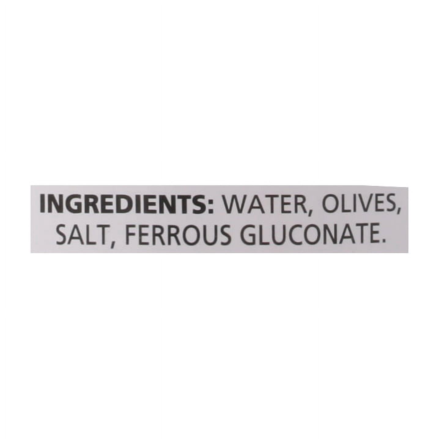 Delallo Pitted Small Ripe Olives, 6 Oz