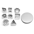 thumbnail image 1 of Toystoory Paquete de 24 moldes para decoración de tartas DIY, accesorios de cocina de galletas de acero inoxidable, molde para hornear galletas, cena, Herramientas y accesorios para hornear Tipo 3 Toystoory HA009504-02B, 1 of 6