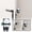 B, variant on YingTaiLi Cute Panda Door Stopper,Soft Silicone Crash Pad,Wall Protector,Absorb Collision Noise,Home Decor,Family Essentials,Easy Installation,No Tools Required,for Bedroom,Living Room,Kitchen