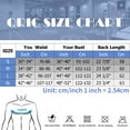 thumbnail image 2 of QRIC 2 Pack: Mens Compression Shirt Body Shaper Workout Top Slimming Shapewear Shirt Abs Abdomen Undershirts Long Sleeve, 2 of 6