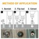 thumbnail image 3 of Extractor de tornillos TENCE Easy Out, juego de brocas para pernos, 6 piezas, 3 of 8