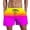 Yellow-5, variant on Kcolen Mens Swim Trunks 5 Inch Solid Swim Shorts Loose Swimsuit for Men Mens Swim Trunks Summer Beach Fashion Bathing Suit Beach Board Shorts