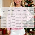 thumbnail image 3 of BXJX Girls Christmas Sweaters, Fall Winter Knit Crew Neck Cute Pullover Xmas Tops Pink Size 11-12 T, 3 of 5
