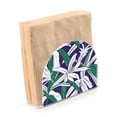 thumbnail image 2 of Napkin Holder White Lily Pattern Thick U Shape Acrylic Non Slip Space Saving for Kitchen, 2 of 9