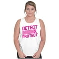thumbnail image 4 of Breast Cancer Detect & Protect Tank Top Tee Shirt Women Brisco Brands S, 4 of 6
