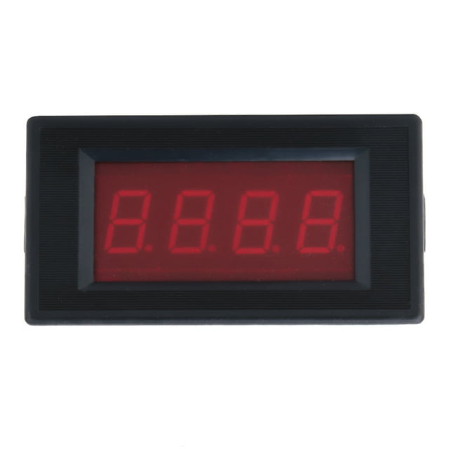 Panel de amperios Jadeshay con pantalla LED CC 20 A 75 mV digital 3 1/2