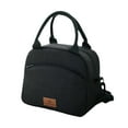 thumbnail image 1 of Ediodpoh Insulated Lunch Bag For Work Large Capacity Thermal Tote With Shoulder Strap Leakproof For Commute Black, 1 of 3