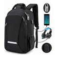 thumbnail image 2 of Mochila Viaje Genérica para Portátil de 15.6´´ YPM0930 Puerto USB Color Negro 35L, 2 of 5
