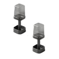 thumbnail image 1 of Leojiow 2Pcs Bathroom Organizer Rack For Toothbrush Toothpaste And Cup Space Saving Expandable Storage Shelf Plastic Countertop Holder For Indoor Outdoor Use 12.5X8.4X8.4Cm, 1 of 3