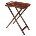 thumbnail image 2 of Winsome Wood Devon Butler TV Table with Serving Tray, Walnut Finish, 2 of 14