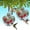 A, variant on Hanging Hummingbird Feeder | Heart-Shaped Bird Water Feeder for Garden & Patio | Outdoor Decorative Bird Feeder for Hummingbirds & Small Birds