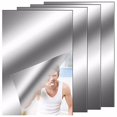 thumbnail image 3 of pitrice 4pcs/set Easy To Apply And Remove Flexible Mirror Sheets For Convenient Home 1Set, 3 of 6