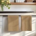 thumbnail image 7 of Pure Khaki Kitchen Towels Set of 4, Simple Solid Color Absorbent Dish Towels for Kitchen, Microfiber Hand Towel, Quick Drying Tea Towel for Cleaning Decorative Dishcloths, 7 of 7