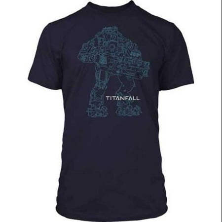 Titanfall Atlas Outline Premium Cotton Adult T-Shirt